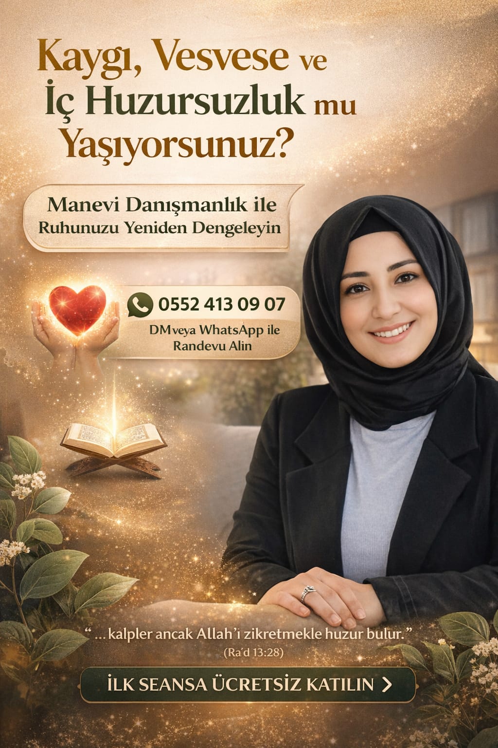 Manevi danışmanlık kapak görseli